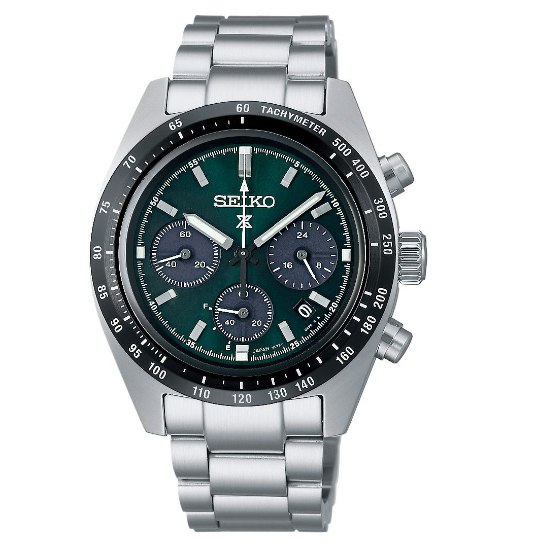 Seiko SSC933P1 SSC933 SSC933P Prospex Speedtimer Chronograph Green Dial Watch - Skywatches