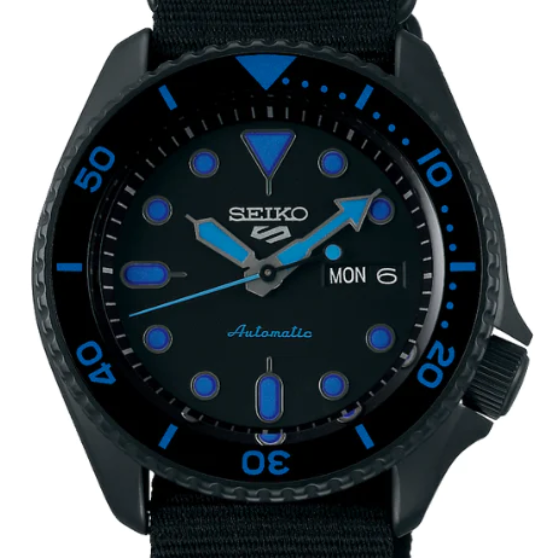SRPD81K1 SRPD81 SRPD81K Seiko 5 Sports Street Style Nylon Band Watch - Skywatches