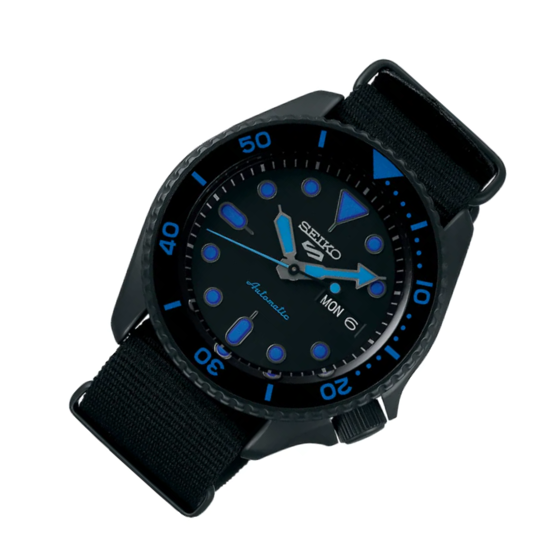 SRPD81K1 SRPD81 SRPD81K Seiko 5 Sports Street Style Nylon Band Watch - Skywatches