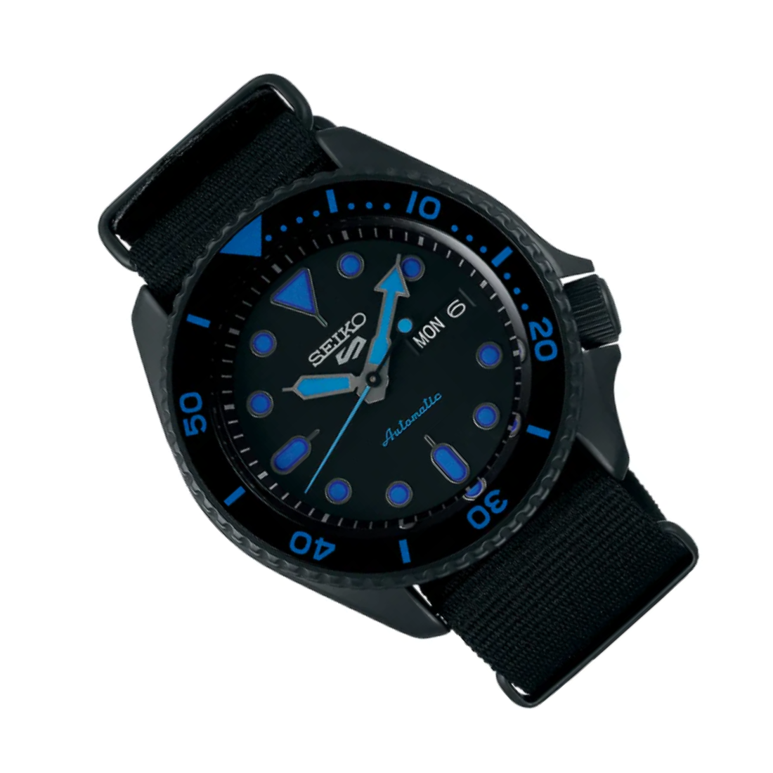 SRPD81K1 SRPD81 SRPD81K Seiko 5 Sports Street Style Nylon Band Watch - Skywatches