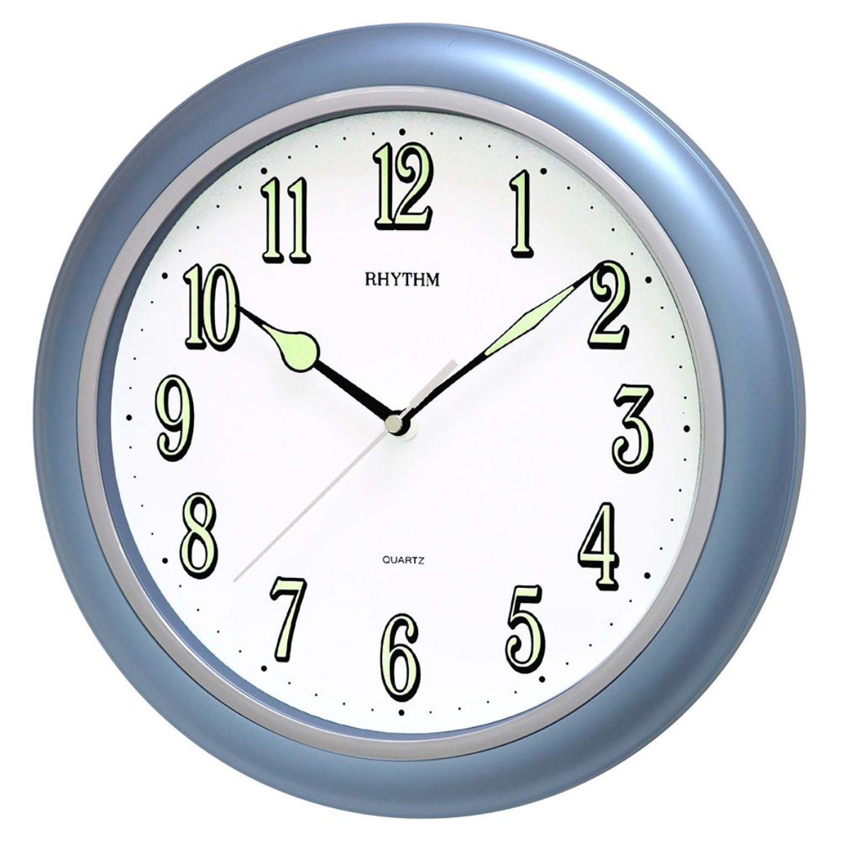 Rhythm CMG728NR04 Value Added Silent Silky Move Wall Clock (Singapore Only)