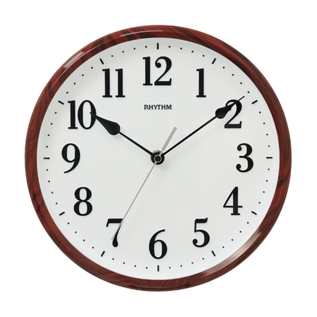 Rhythm CMG608NR06 Silent Silky Move Value Added Wall Clock (Singapore Only)