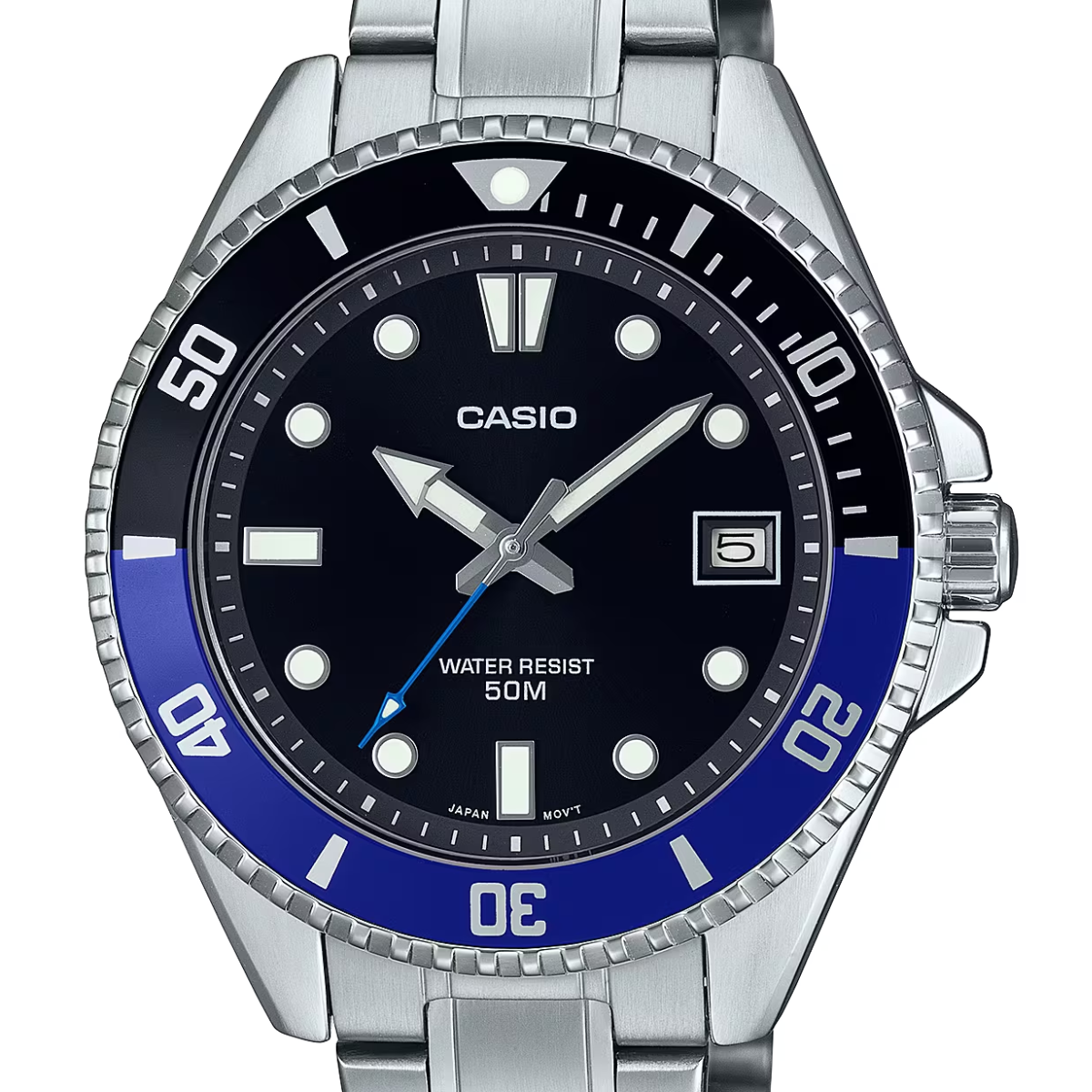 Casio MDV-10D-1A2 MDV-10D-1A2V Standard Quartz Black Dial Sports Watch