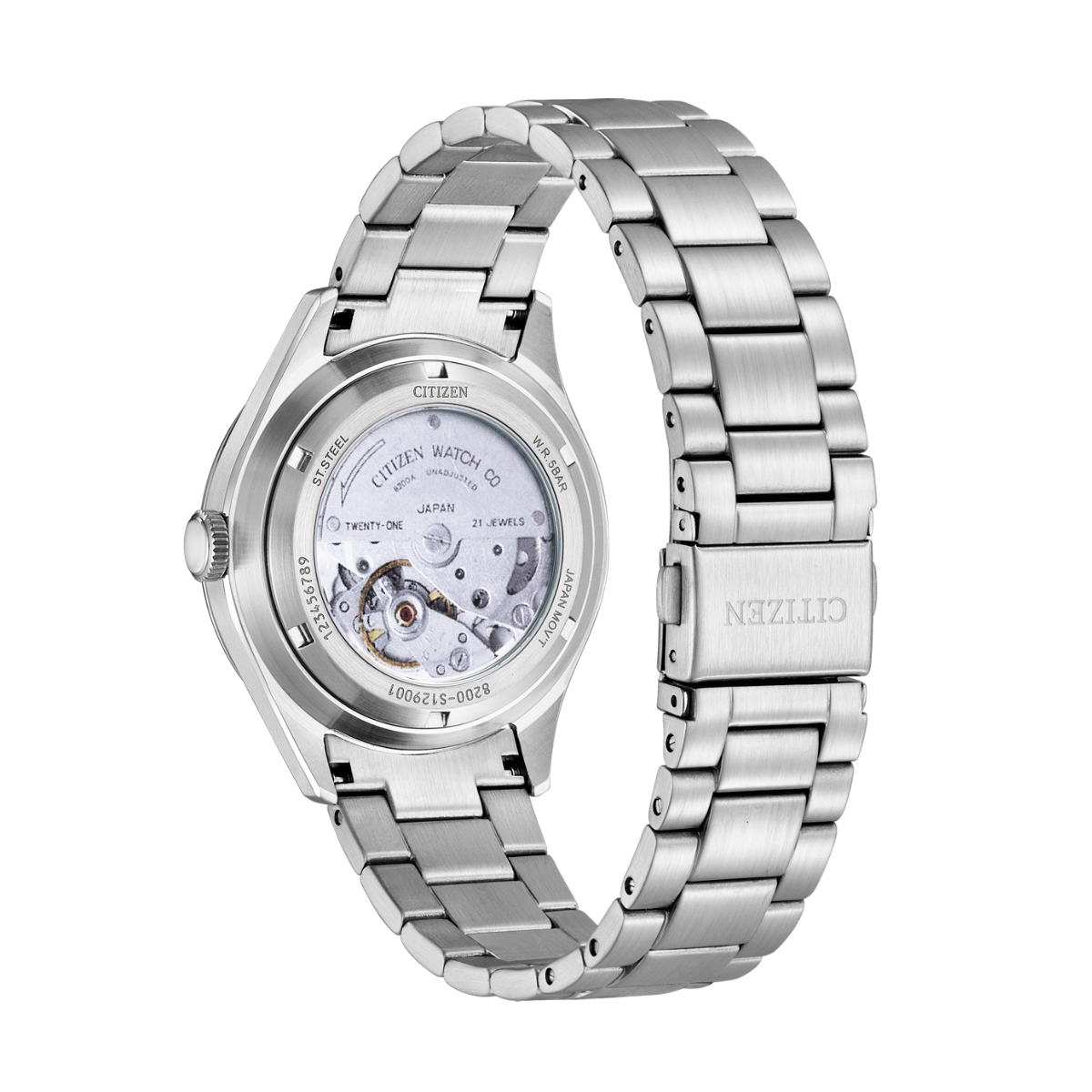 Citizen Automatic NH8391-51X C7 Crystal Seven Green Dial Watch - Skywatches