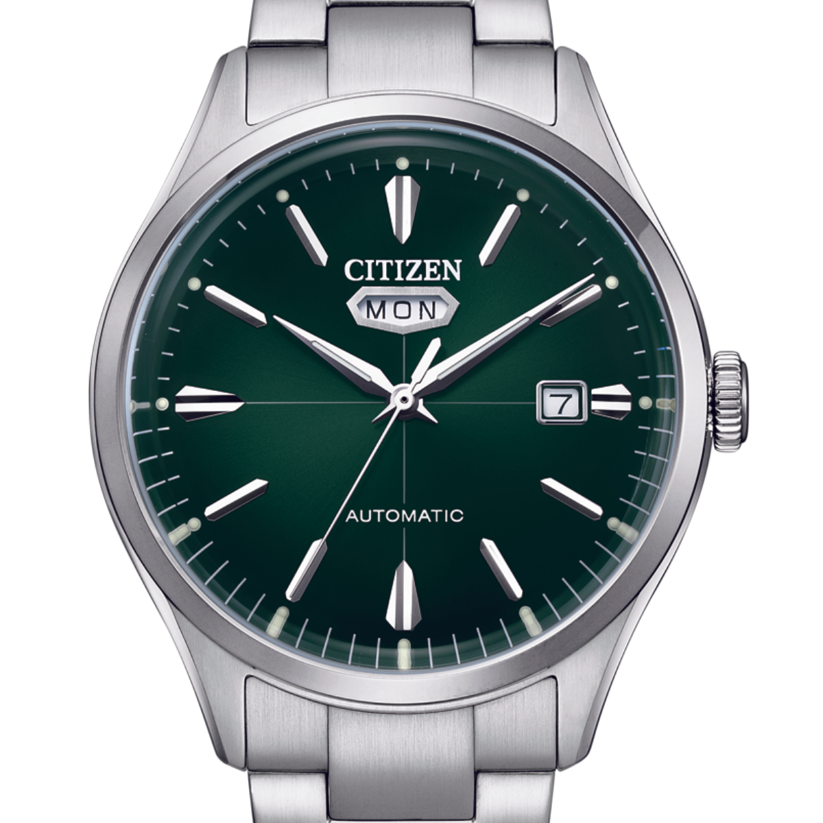 Citizen Automatic NH8391-51X C7 Crystal Seven Green Dial Watch