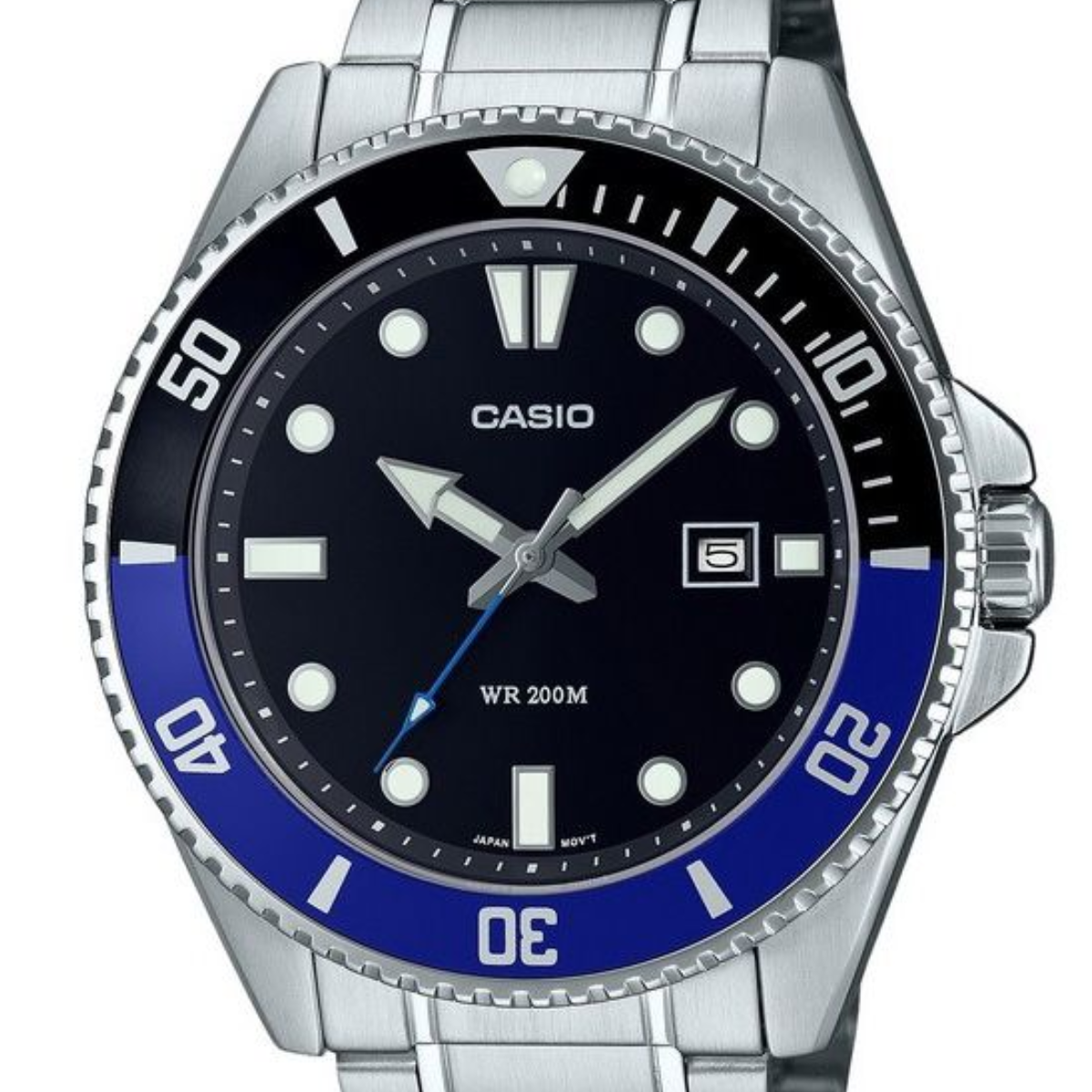 Casio Quartz MDV-107D-1A2 MDV-107D-1A2V Standard Black Dial Sporty Watch