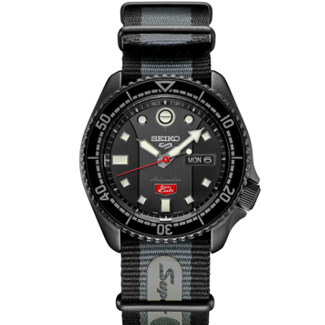 Seiko 5 Sports SRPJ75K1 SRPJ75K SRPJ75 Honda Super Cub Limited Edition Watch - Skywatches