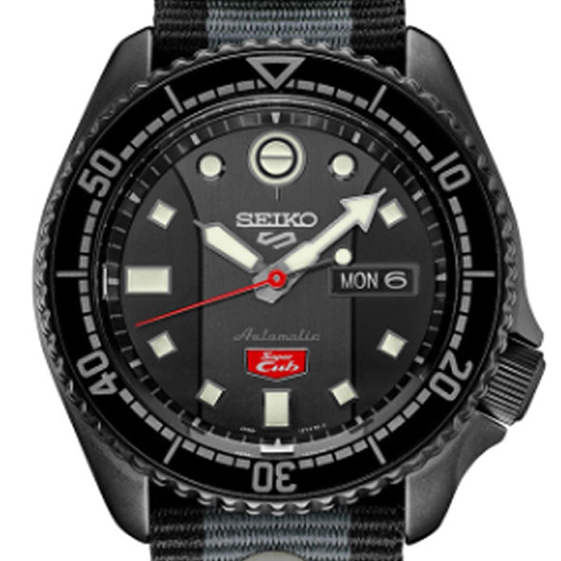 Seiko 5 Sports SRPJ75K1 SRPJ75K SRPJ75 Honda Super Cub Limited Edition Watch - Skywatches