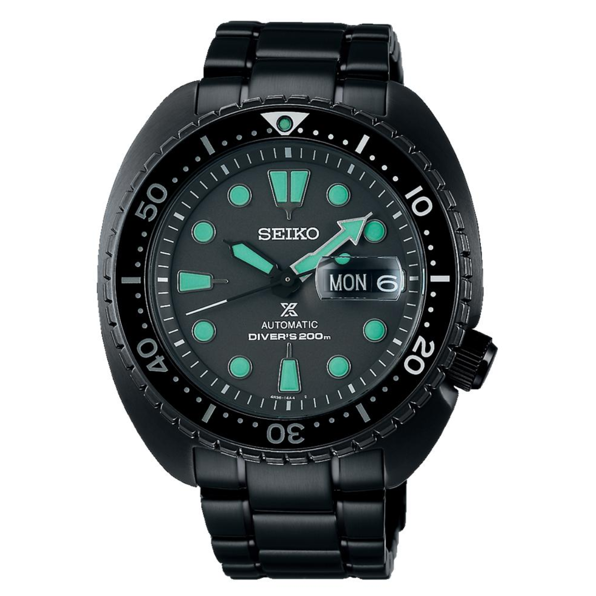 Seiko Prospex King Turtle Black Series SRPK43 SRPK43K1 SRPK43K Automatic Watch (PRE-ORDER) - Skywatches