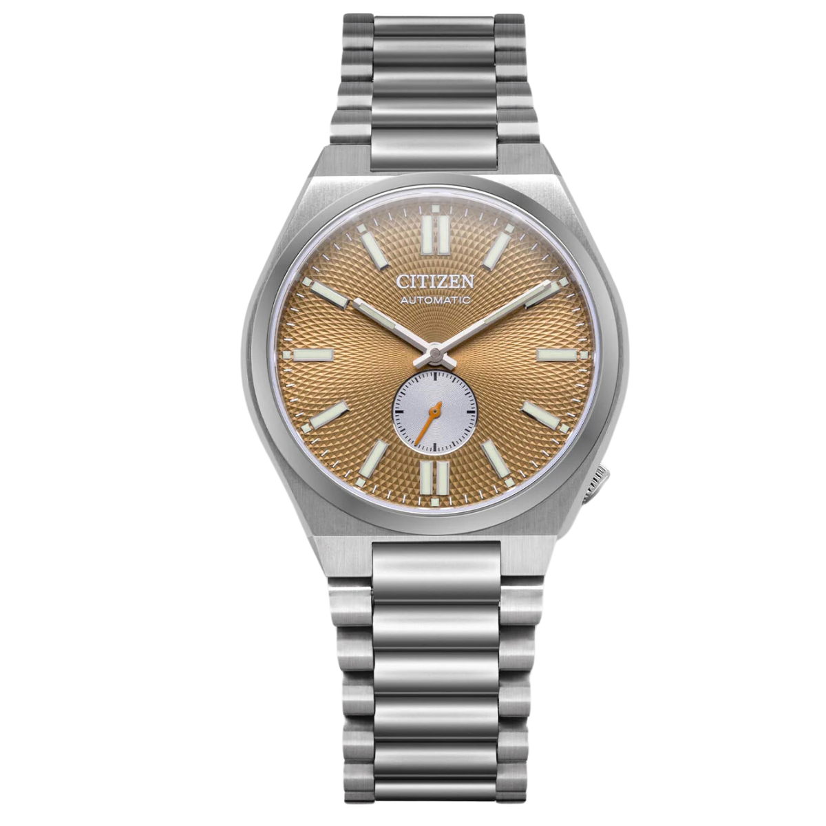 Citizen Automatic Tsuyosa NK5010-51X Salmon Dial Casual Mens Watch - Skywatches