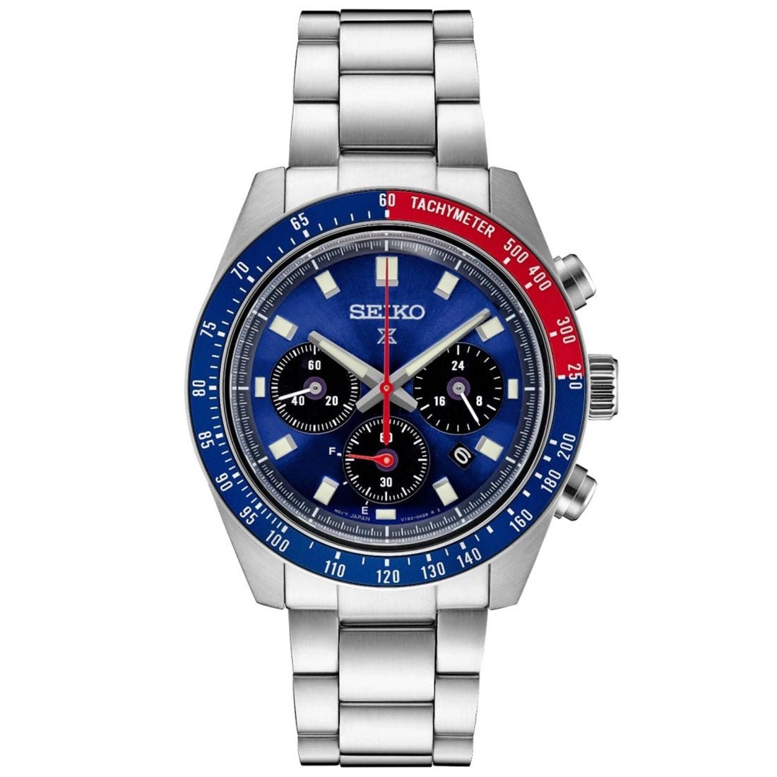 Seiko Prospex SSC913P SSC913 SSC913P1 Speedtimer Solar Chronograph Blue Dial Watch - Skywatches