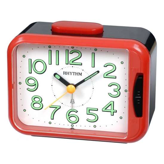 Rhythm Beep Alarm CRA839WR01 Table Clock