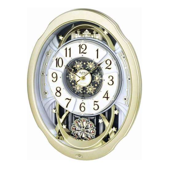 Rhythm Motion Musical Wall Clock 4MH842WD18 (Singapore Only)