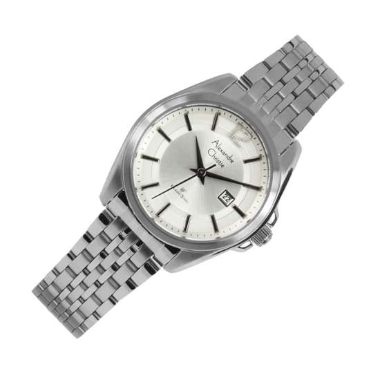 Alexandre Christie Classic Steel Watch 8455LDBSSSL