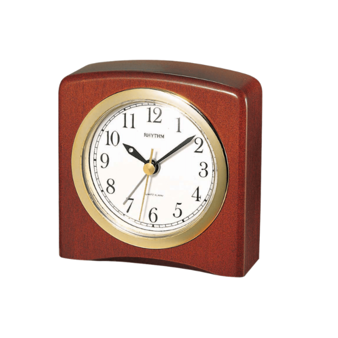 Rhythm Beep Alarm CRE205NR06 Wooden Table Clock (Singapore Only)