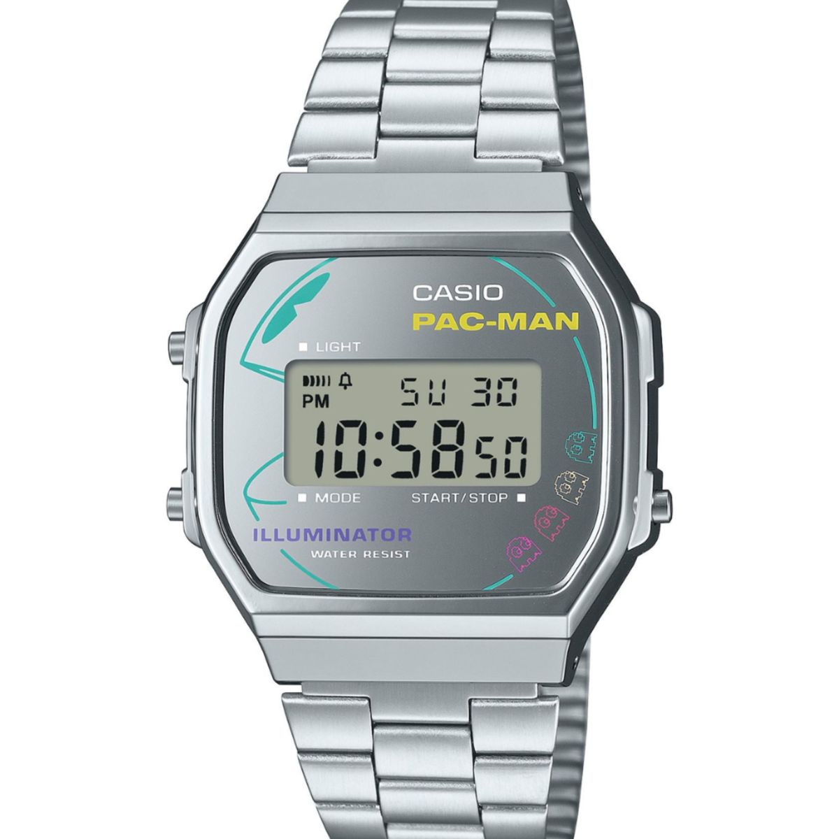 Casio Vintage x PAC-MAN 45th Anniversary | A168WEPC-7A Watch