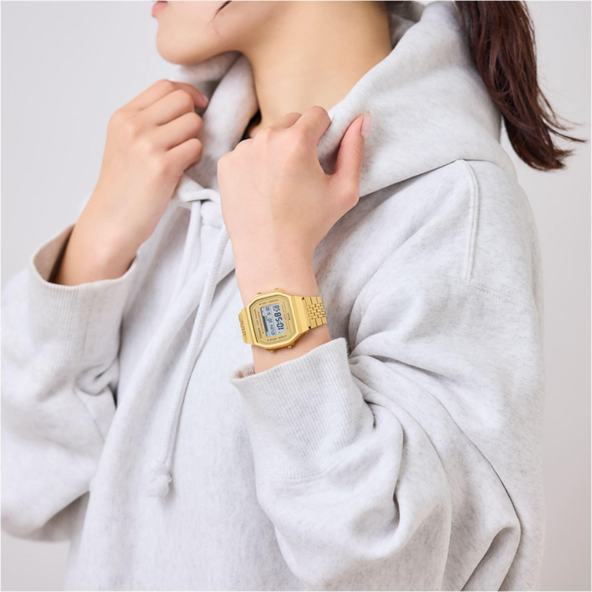 Casio Vintage Bluetooth Step Tracker Gold Watch ABL-100WEG-9A