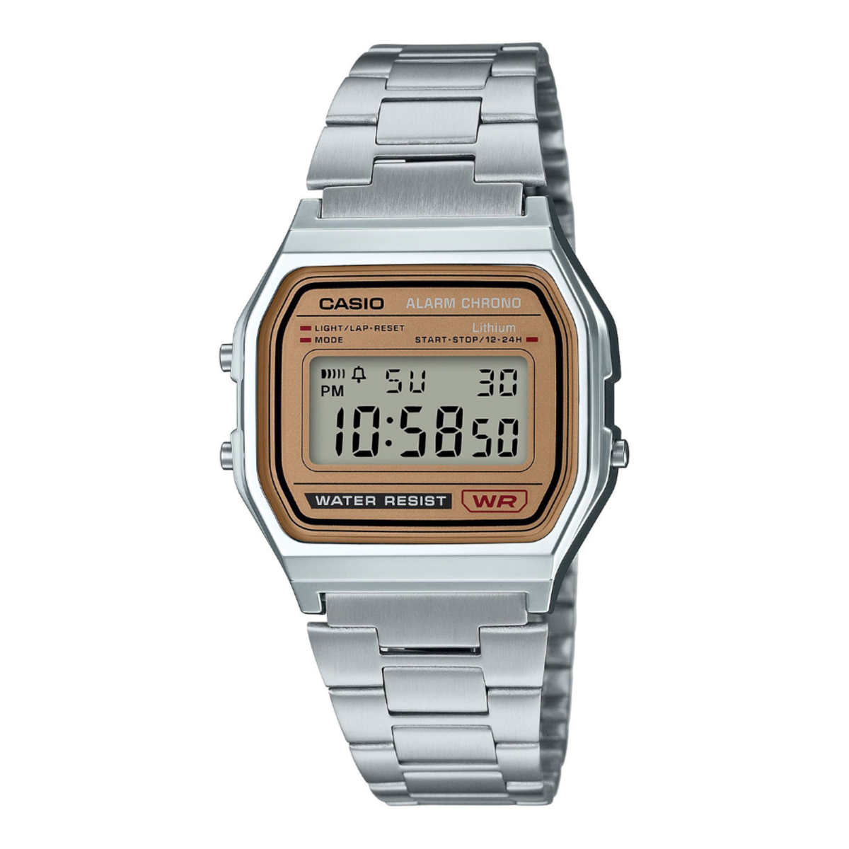 Casio Vintage Alarm Digital Watch A158WEA-9D