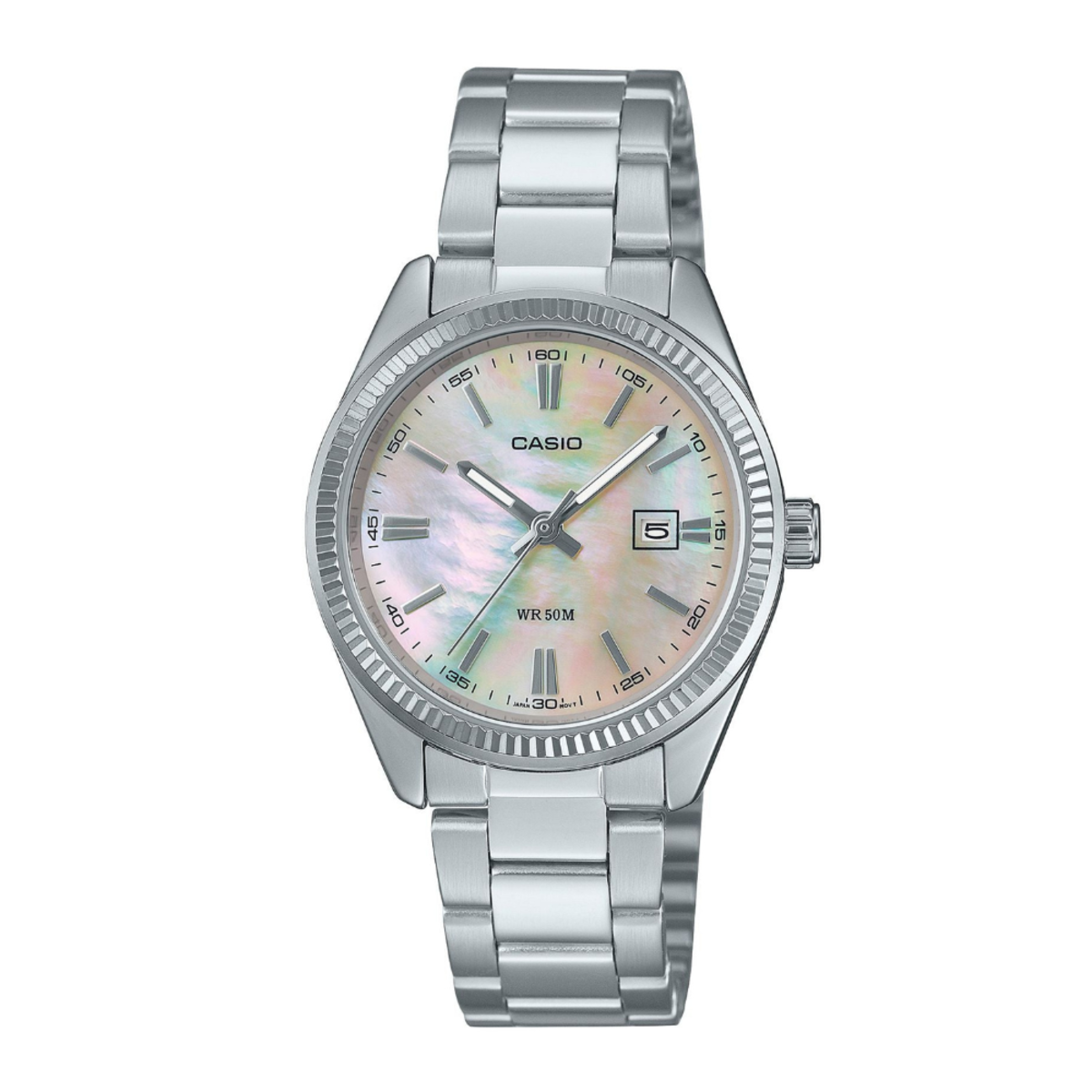 Casio Enticer LTP-1302DS-4A Women's Watch Mother of Pearl Dial