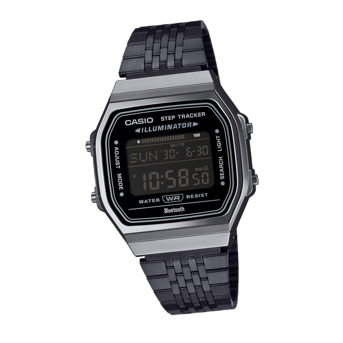 Casio General Vintage Bluetooth Step Tracker Watch ABL-100WEGG-1B
