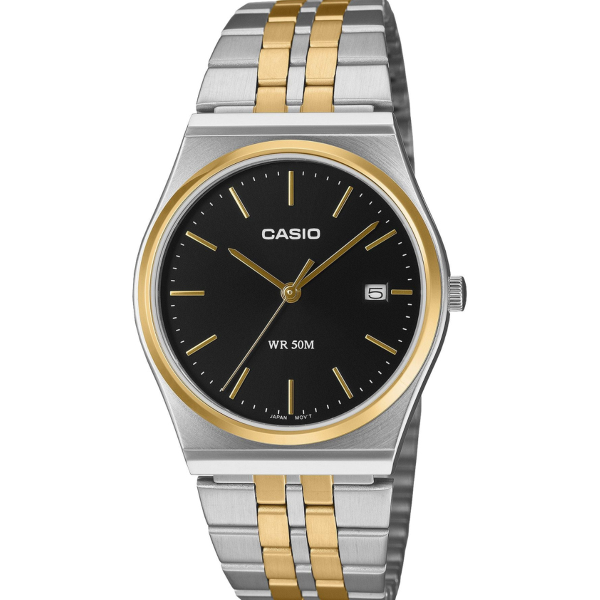 Casio General x Analog ft. Retro 1980s | MTP-B145SG-1A Two-Tone