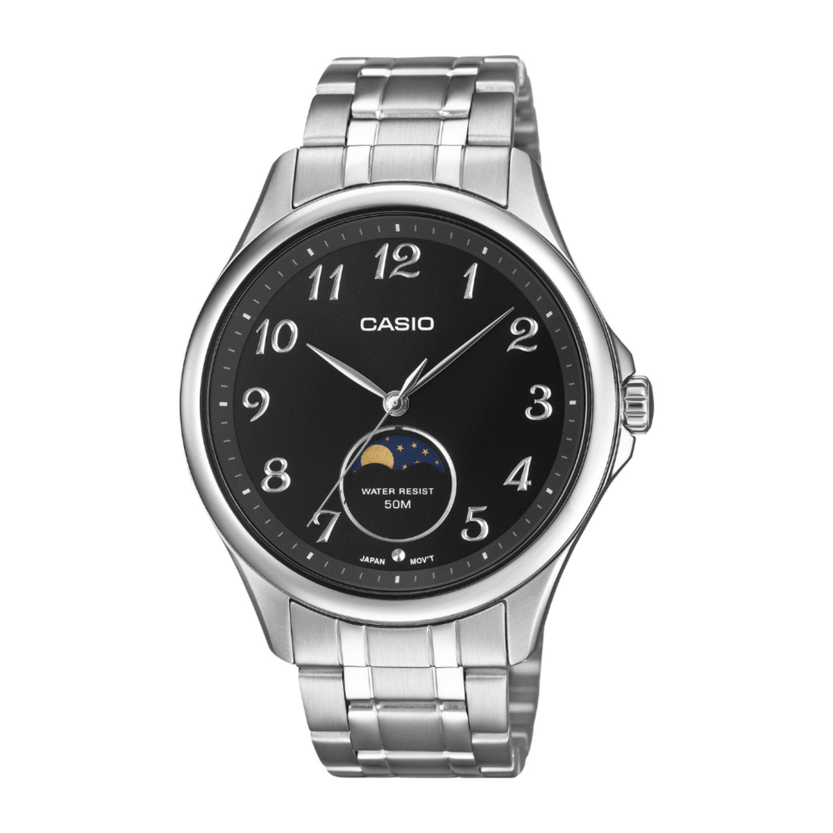 Casio General MTP-M110D-1A Moon Phase Men's Watch