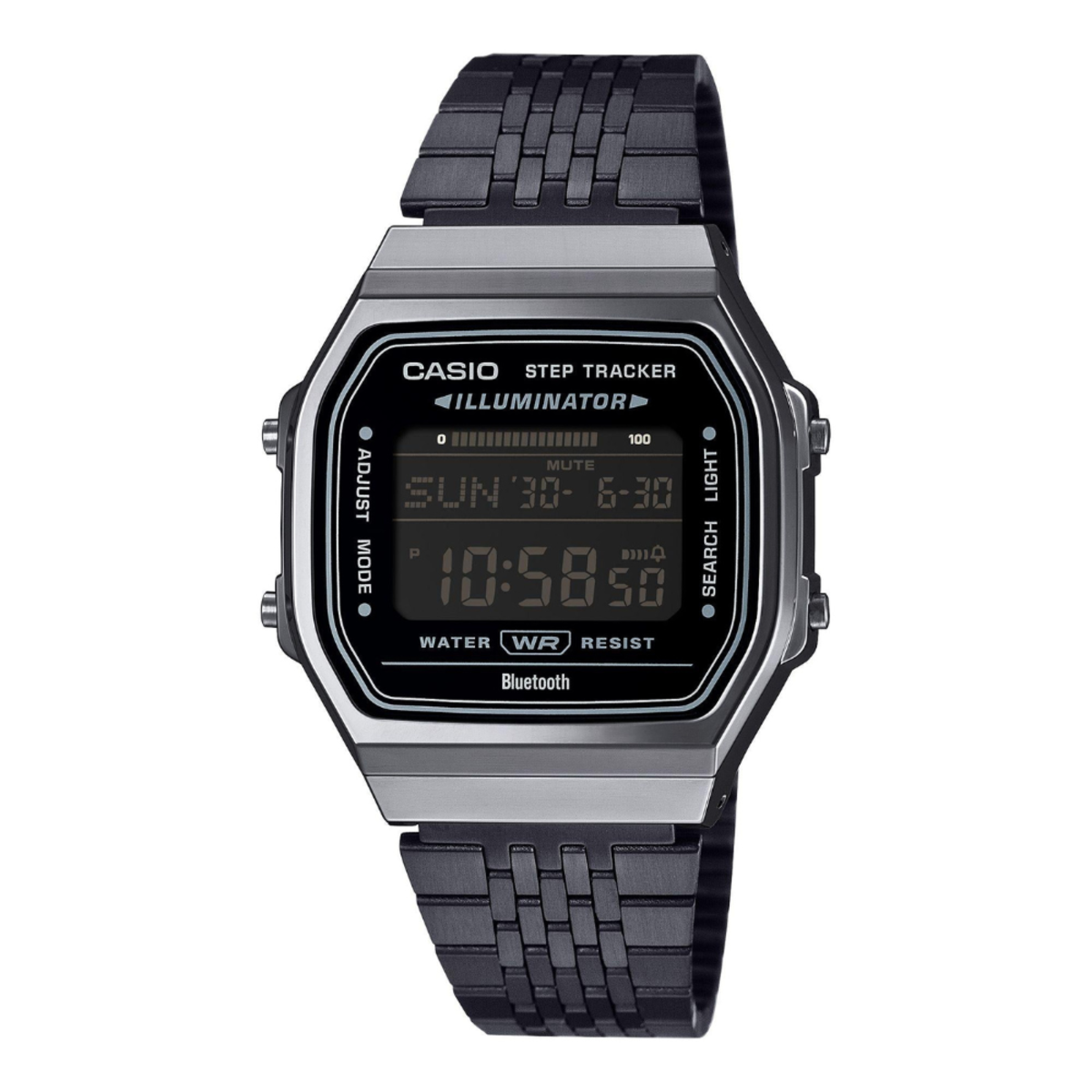 Casio General Vintage Bluetooth Step Tracker Watch ABL-100WEGG-1B