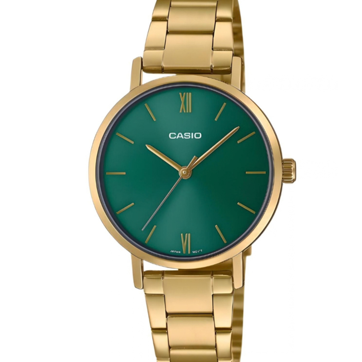Casio General Green Dial Women's Watch LTP-VT02G-3A