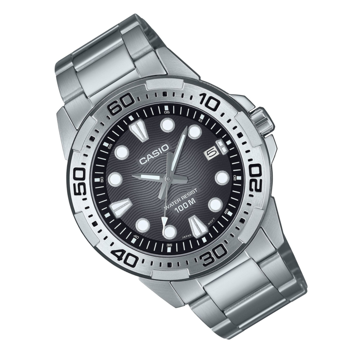 Casio Men's MTD-140D-1A General Classic Stainless Steel Watch