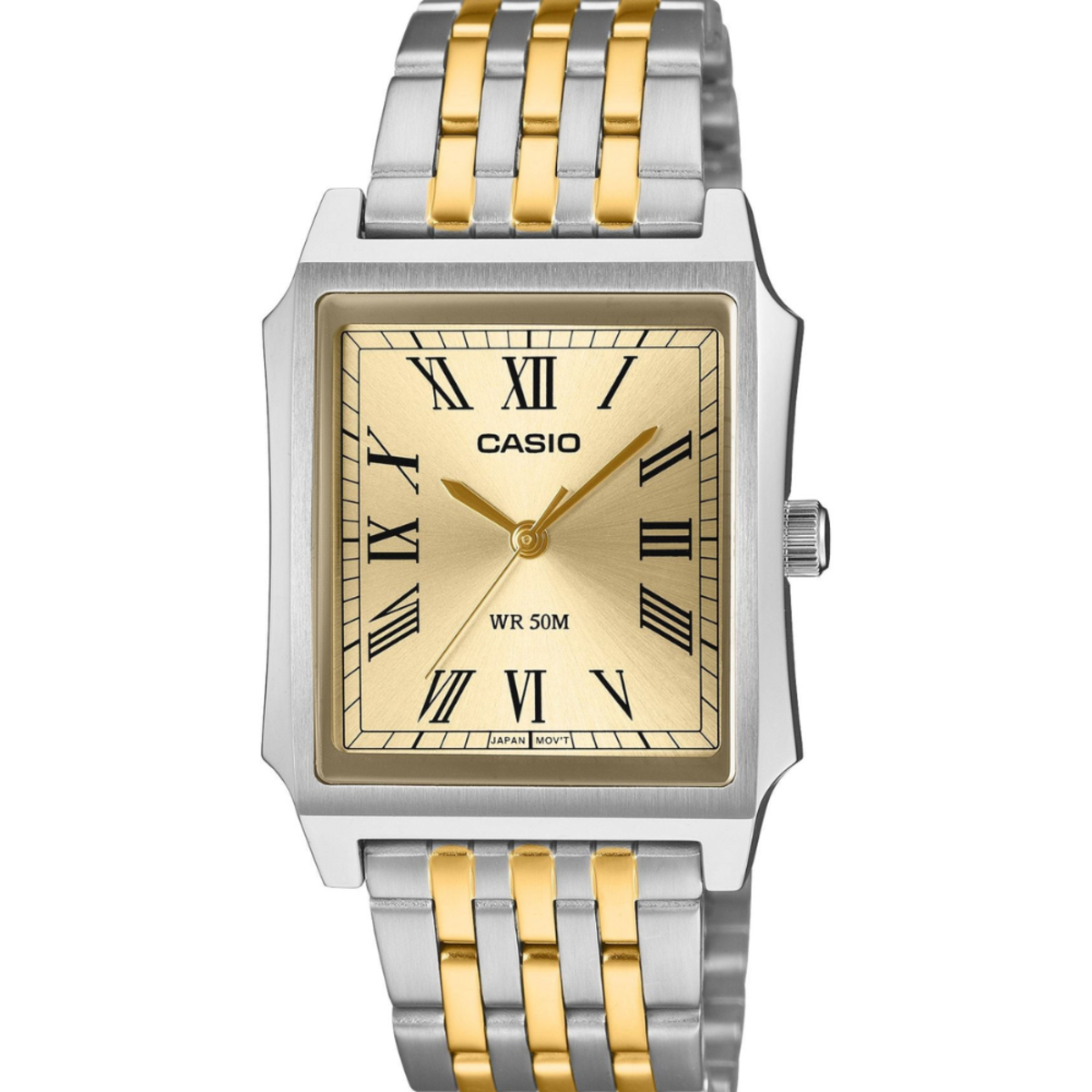 Casio MTP-B190SG-9B Two-Tone Roman Dial Watch