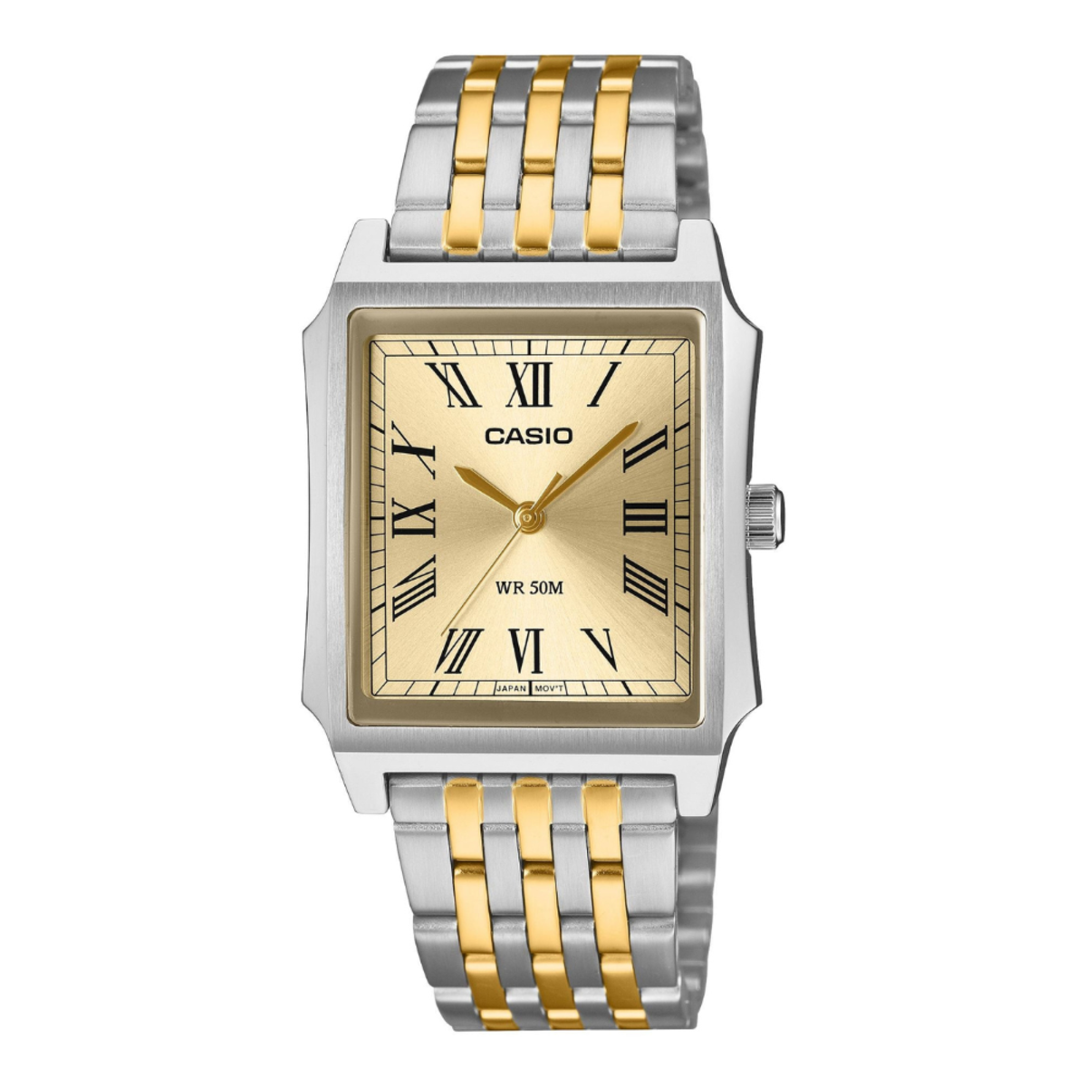 Casio MTP-B190SG-9B Two-Tone Roman Dial Watch