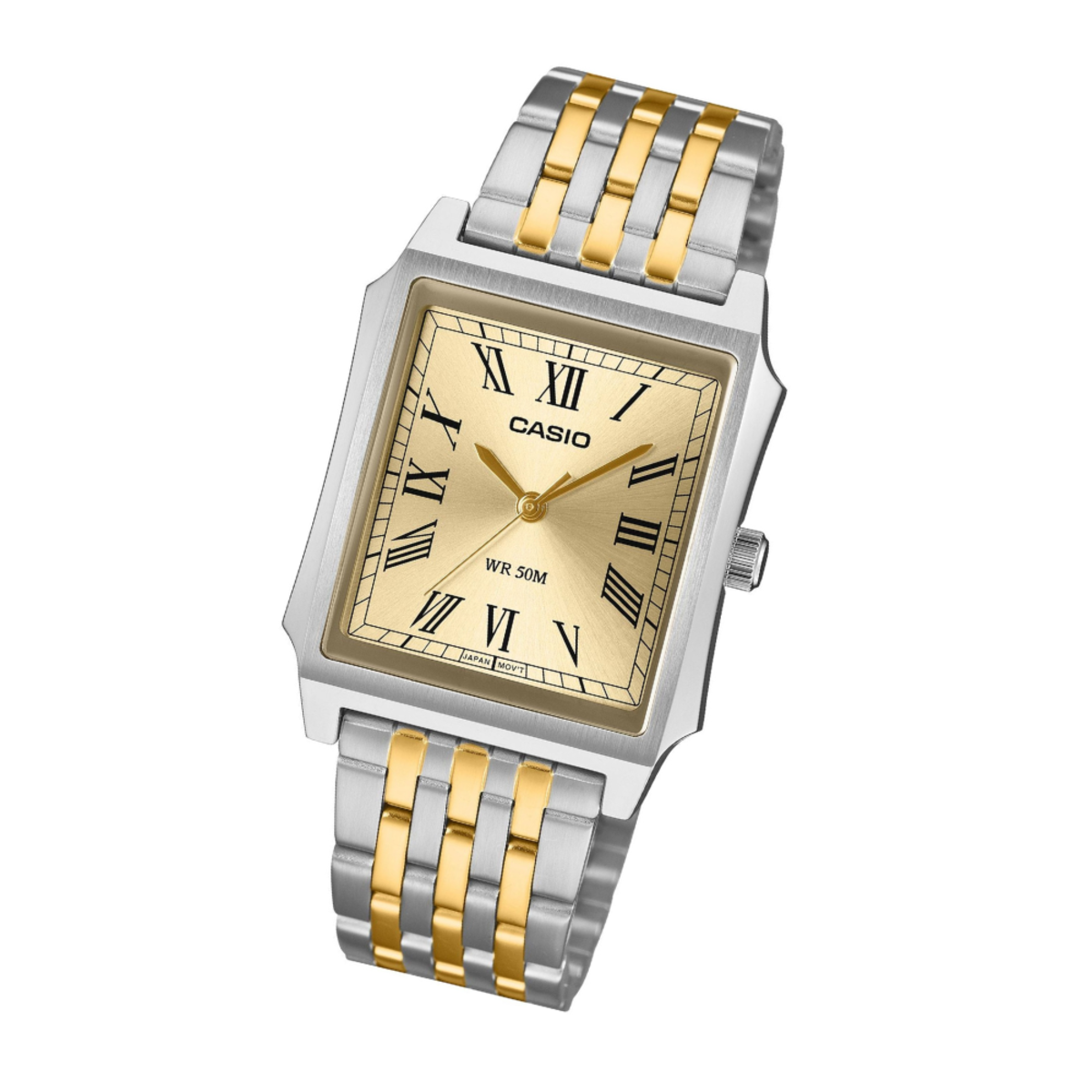 Casio MTP-B190SG-9B Two-Tone Roman Dial Watch