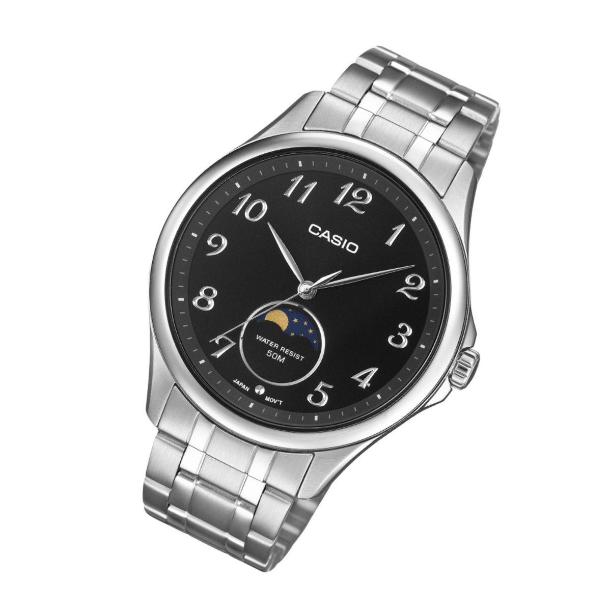 Casio General MTP-M110D-1A Moon Phase Men's Watch