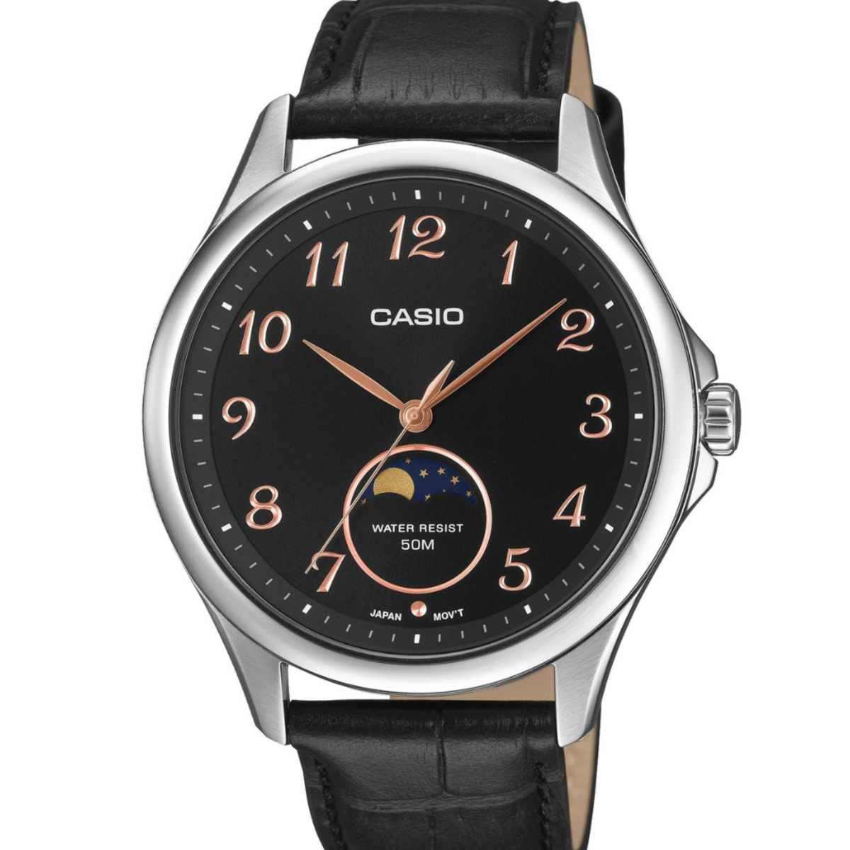 Casio Standard MTP-M110L-1A Moon Phase Men's Watch