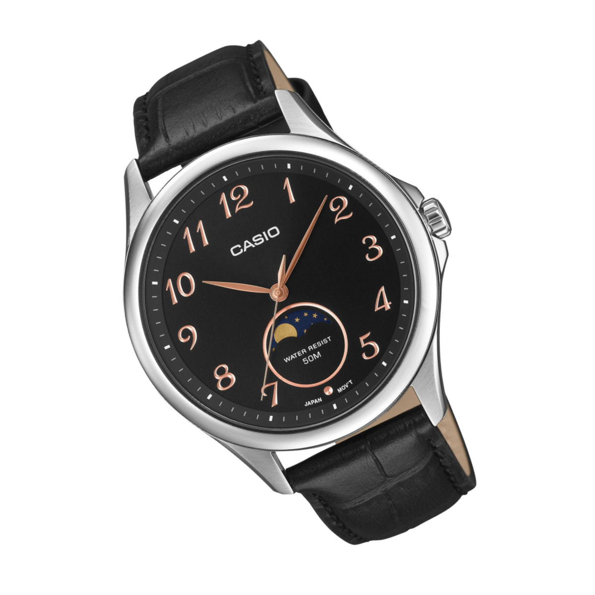 Casio Standard MTP-M110L-1A Moon Phase Men's Watch