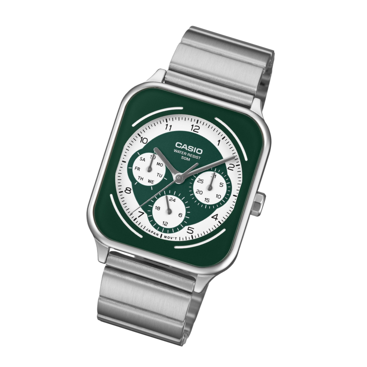 Casio Green Dial MTP-M307D-3B Men's Watch