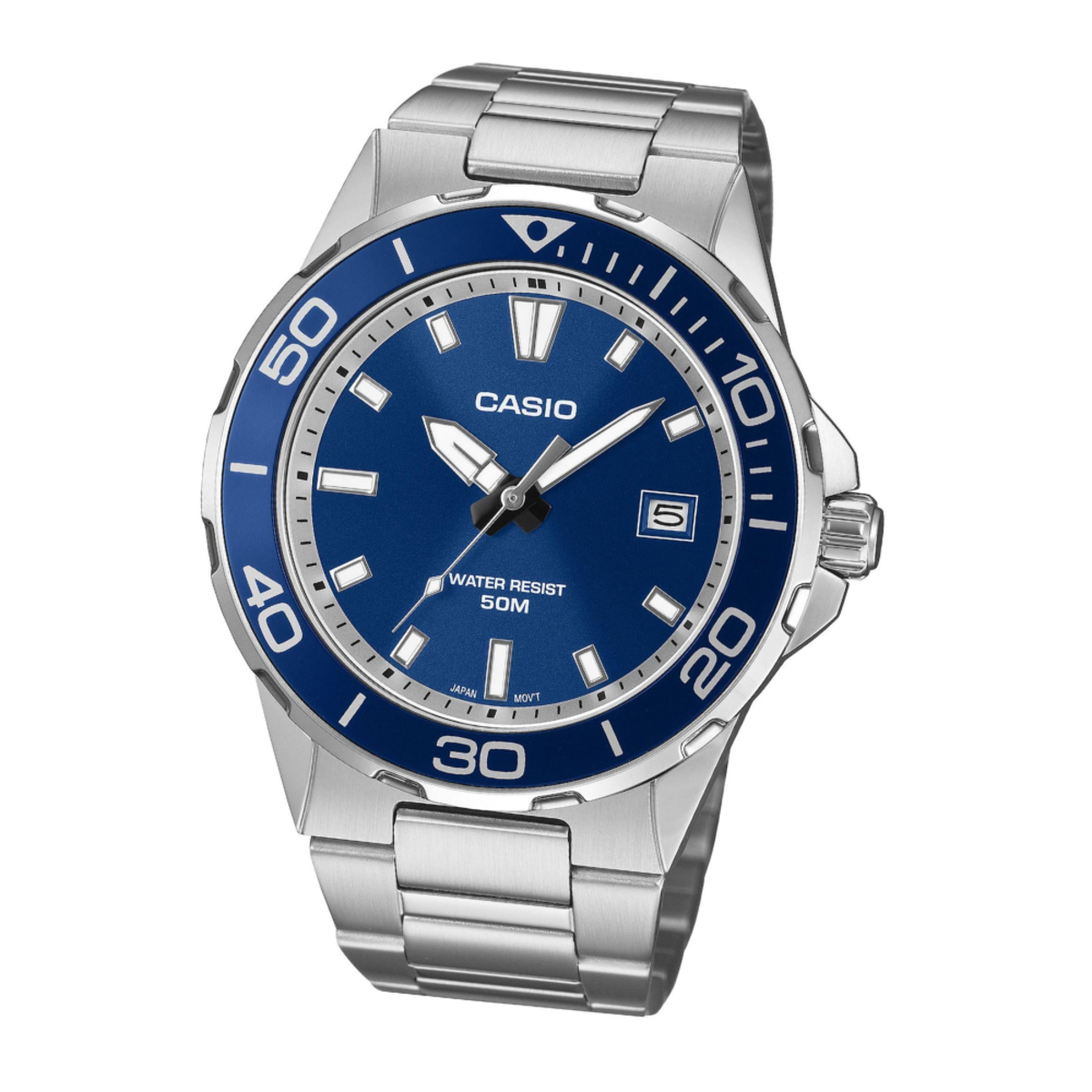 Casio Marine Sports Stainless Steel Men's Watch MTD-145D-2A
