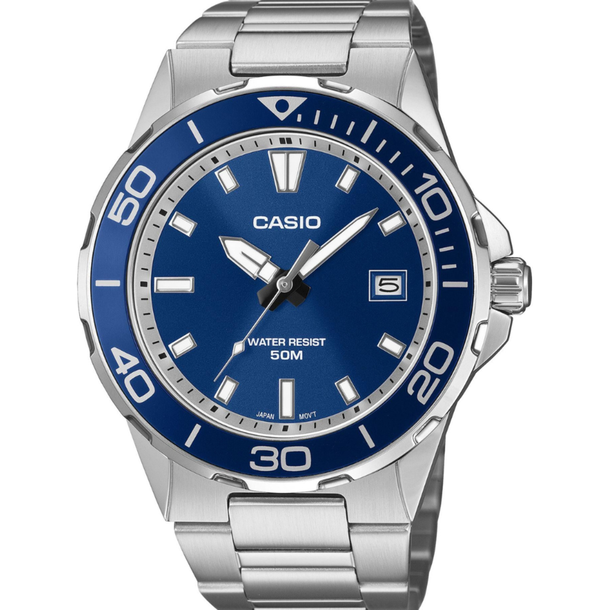 Casio Marine Sports Stainless Steel Men's Watch MTD-145D-2A