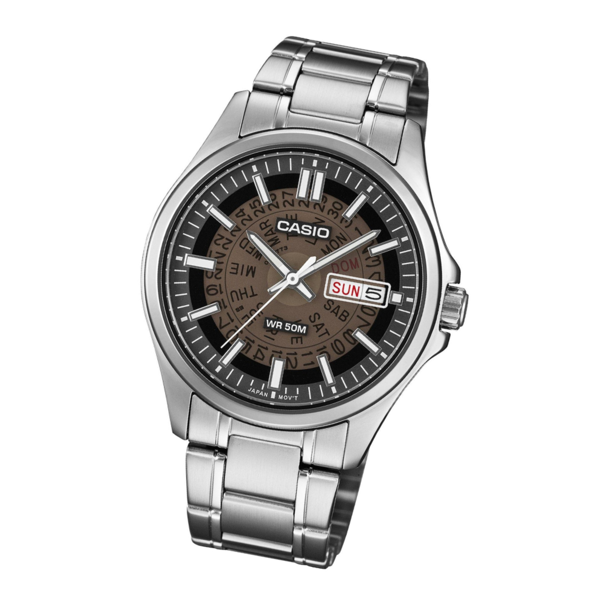 Casio Translucent Quartz Mens Watch MTP-E740-1A