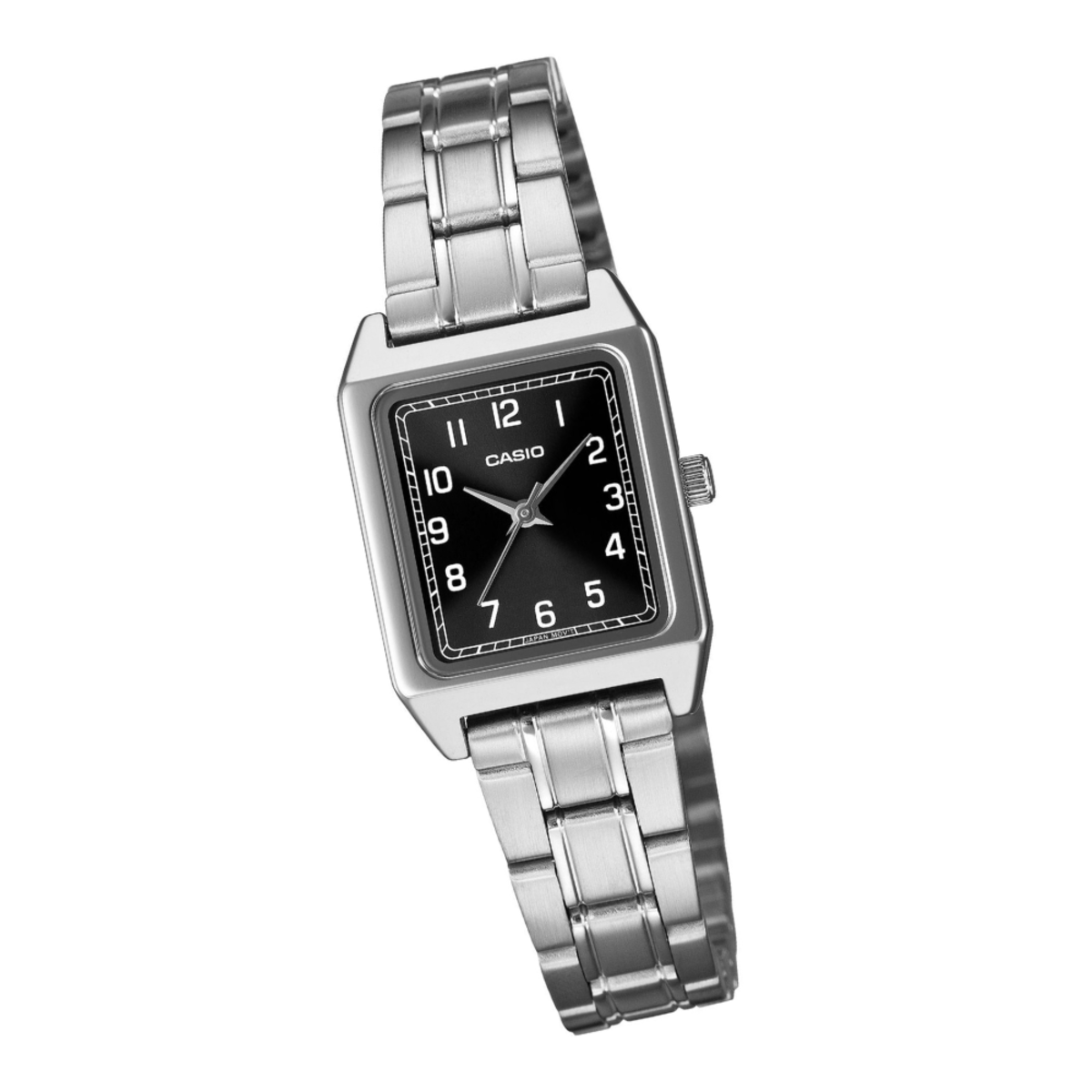 Casio Rectangular Stainless Steel Women's Watch LTP-B150DA-1B