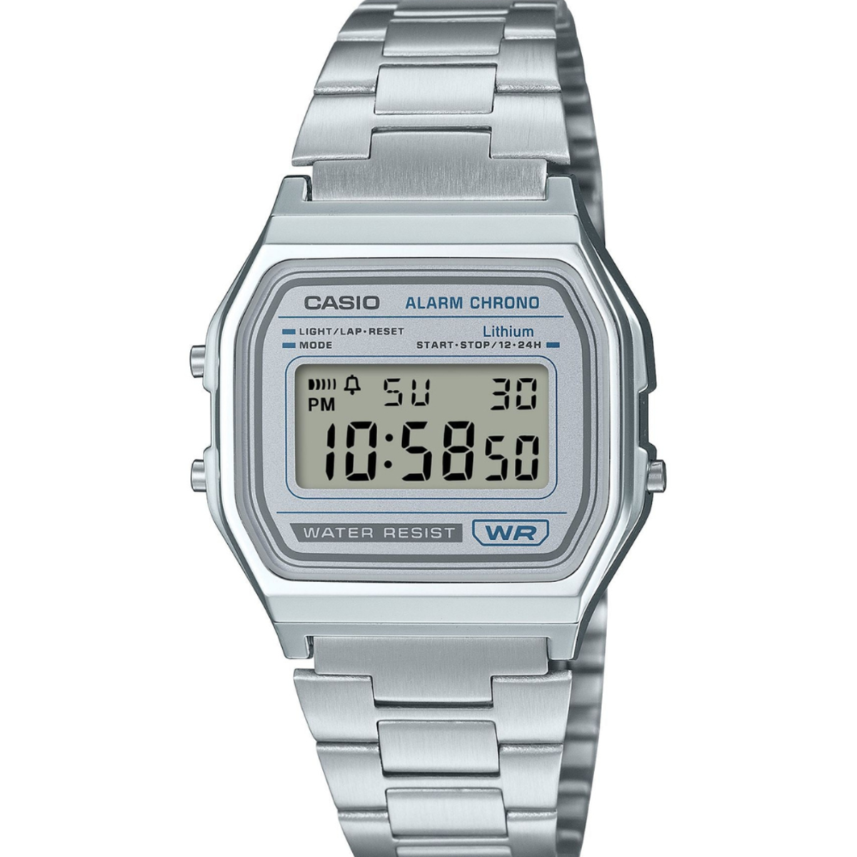 Casio Vintage Alarm Digital Watch A158WEA-7D