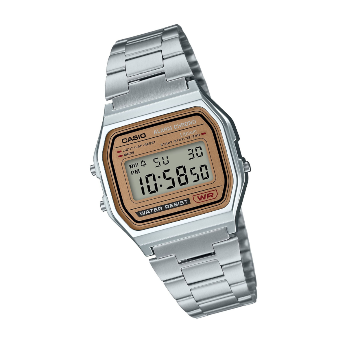 Casio Vintage Alarm Digital Watch A158WEA-9D