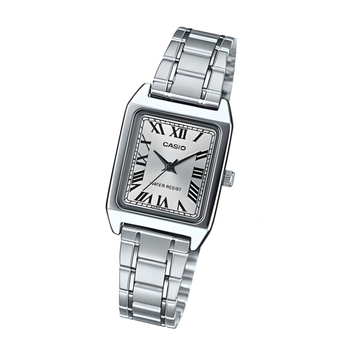 Casio General Rectangle Roman Numeral Watch LTP-V007D-7B