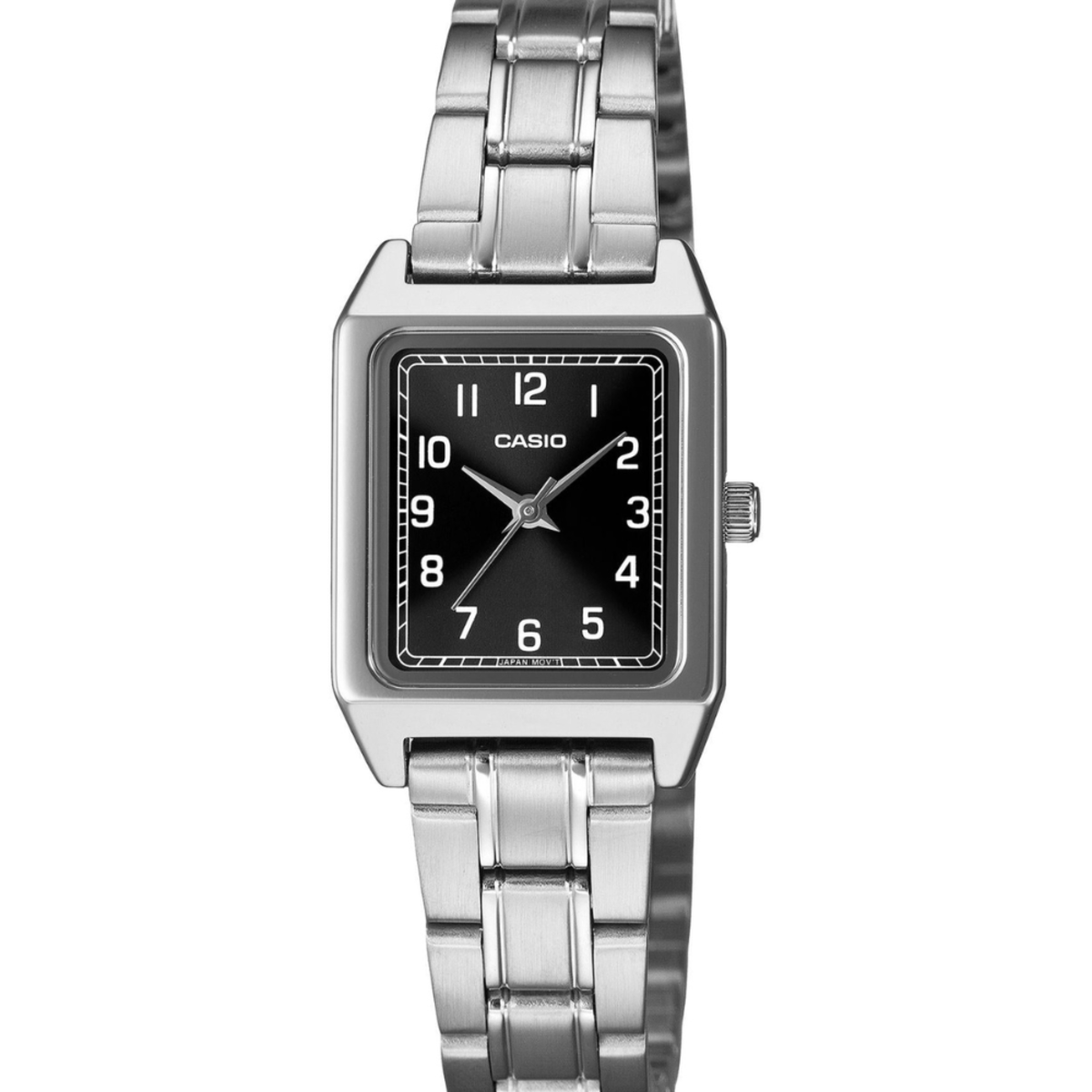 Casio Rectangular Stainless Steel Women's Watch LTP-B150DA-1B