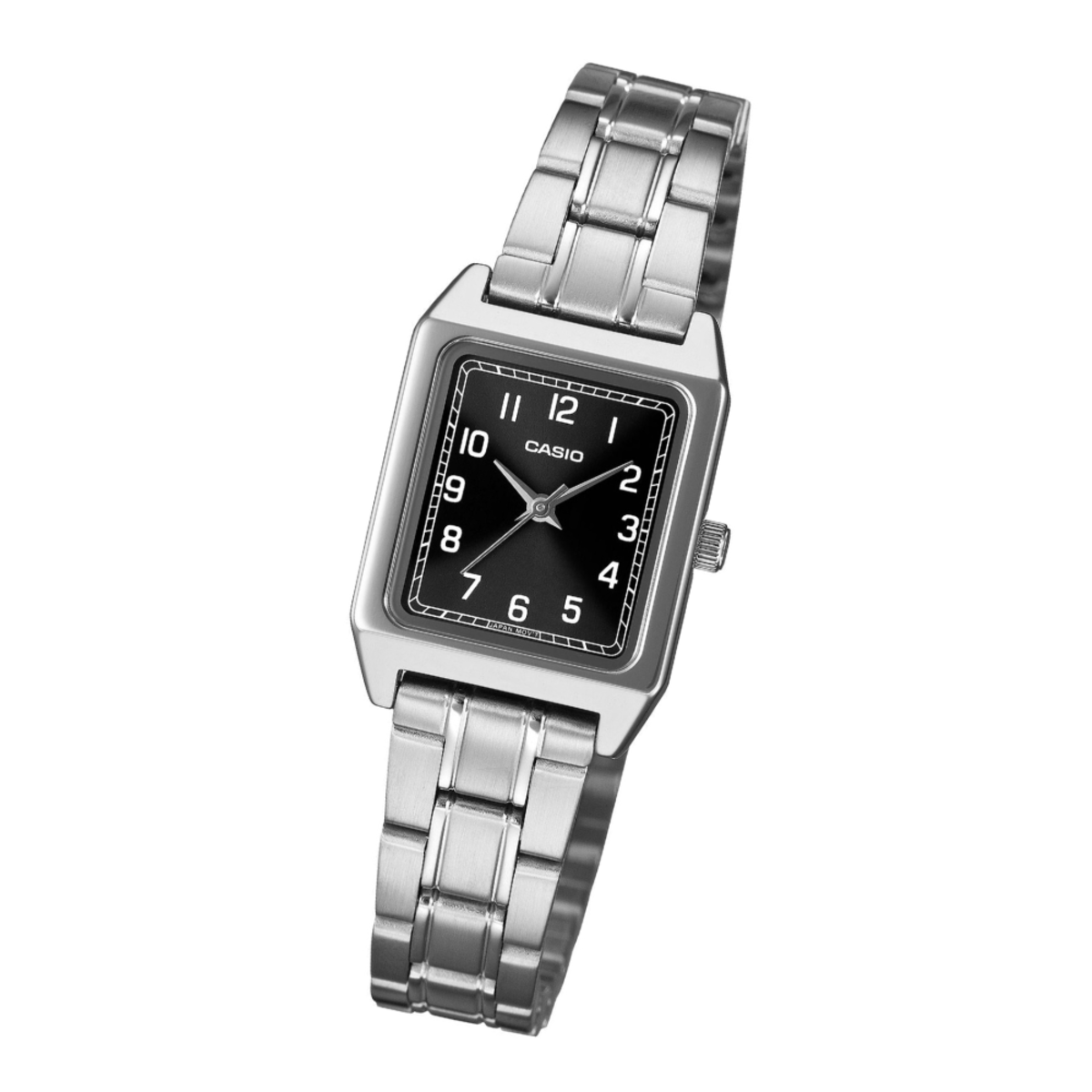 Casio Rectangular Stainless Steel Women's Watch LTP-B150DA-1B