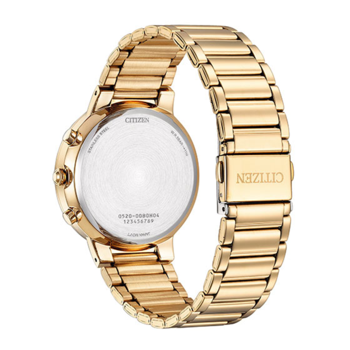 Citizen Classic Quartz Blue Dial Rose Gold Steel AN8223-54L