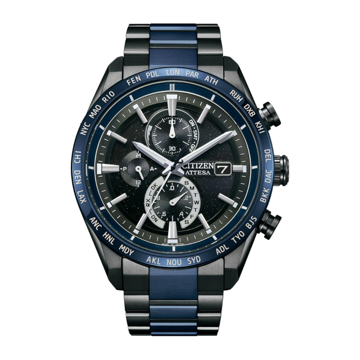 Citizen Attesa 35th Anniversary Blue Universe Radio-Controlled Limited Edition AT8187-75E