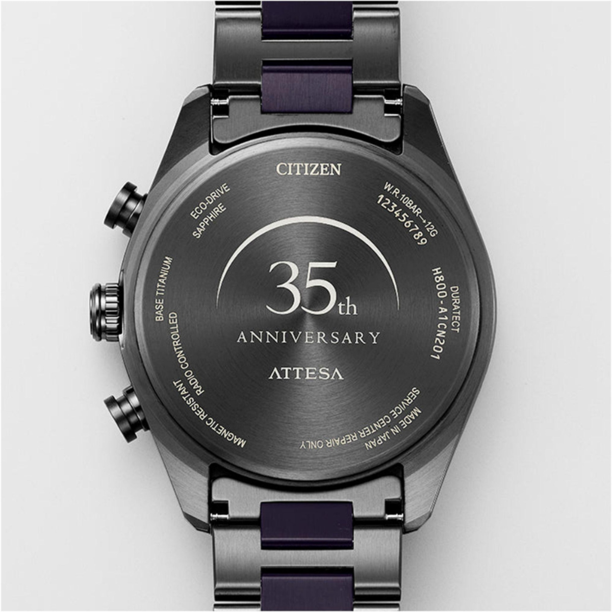 Citizen Attesa 35th Anniversary Blue Universe Radio-Controlled Limited Edition AT8187-75E