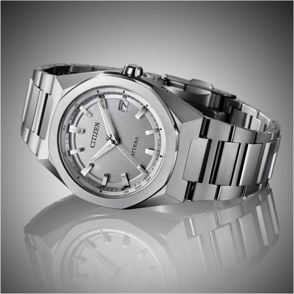 Citizen Attesa ACT Line Hexagon Radio-Controlled CB3040-56H