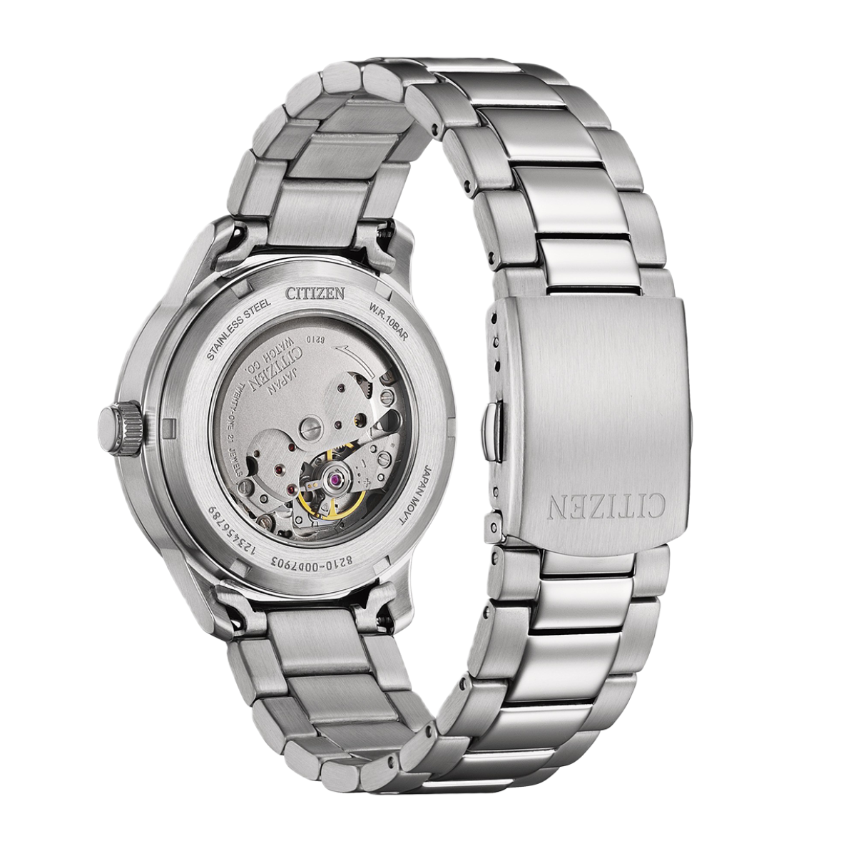 Citizen Automatic Blue Dial Men's Watch NJ0191-83L